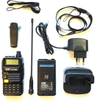 CRT FP00 camo VHF/UHF portofoon 2m /70 cm zwart camouflage